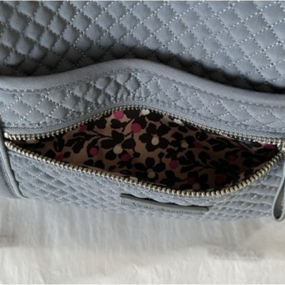 Vera Bradley Large Gray Tote G1 - Picture 7 of 8